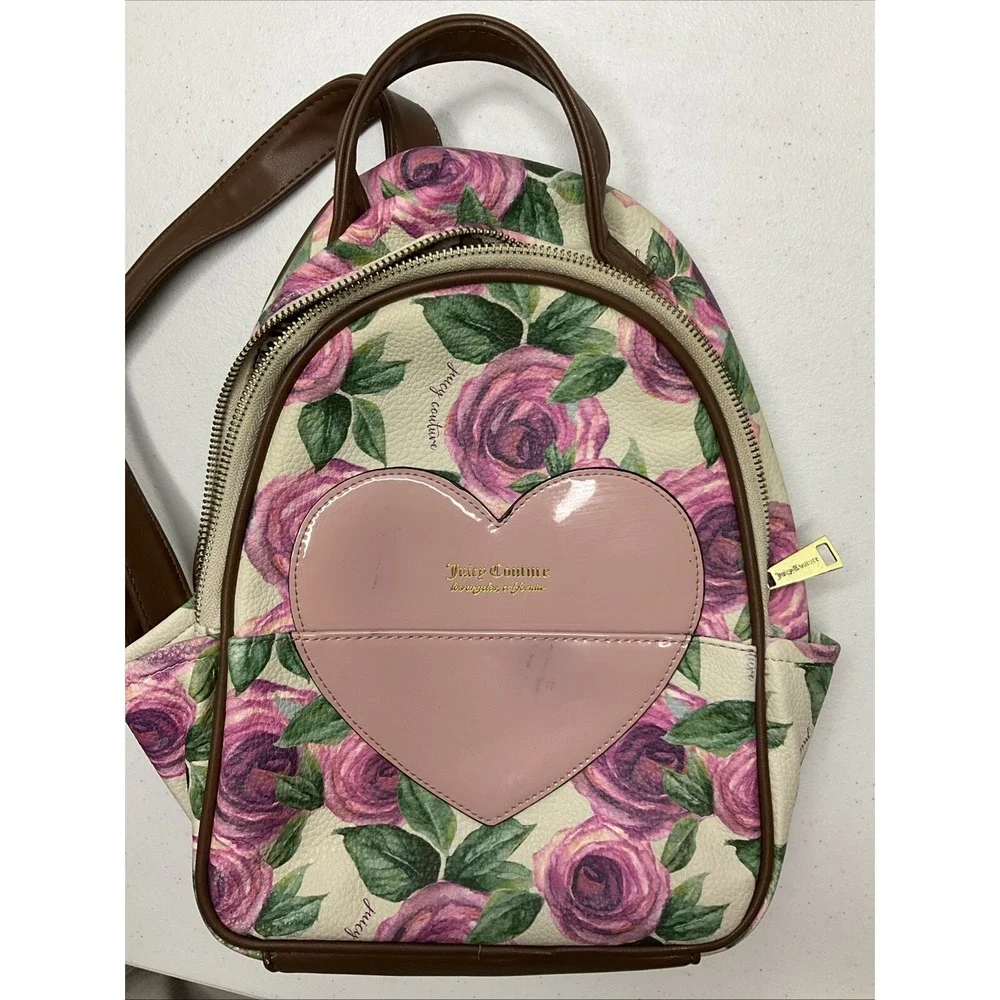 Juicy Couture Whole Lotta Love Backpack Moody Garden Cream